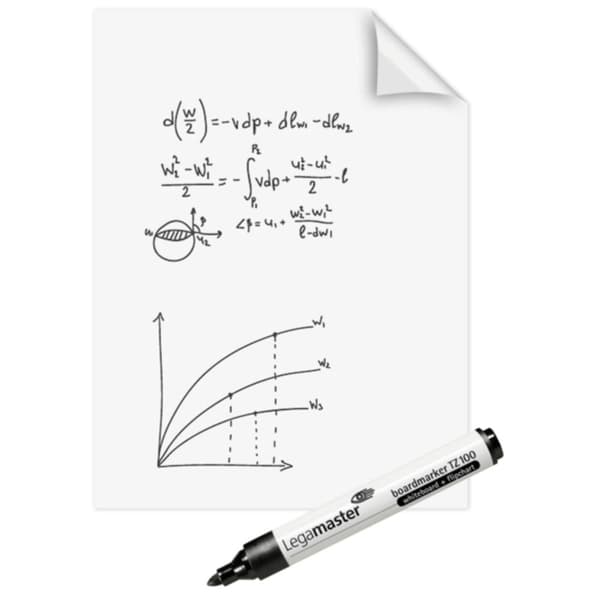 Legamaster Whiteboardfilm Magic-Chart (B x H) 600 mm x 800 mm Vit
