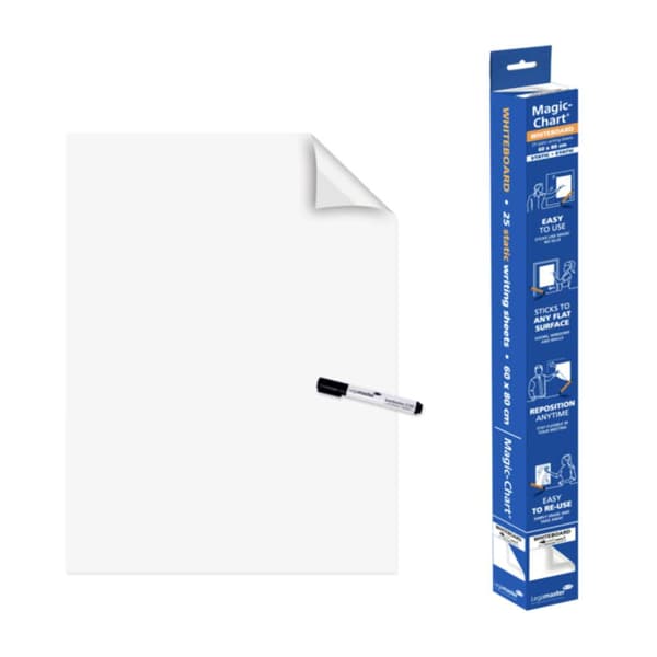 Legamaster Whiteboardfilm Magic-Chart (B x H) 600 mm x 800 mm Vit