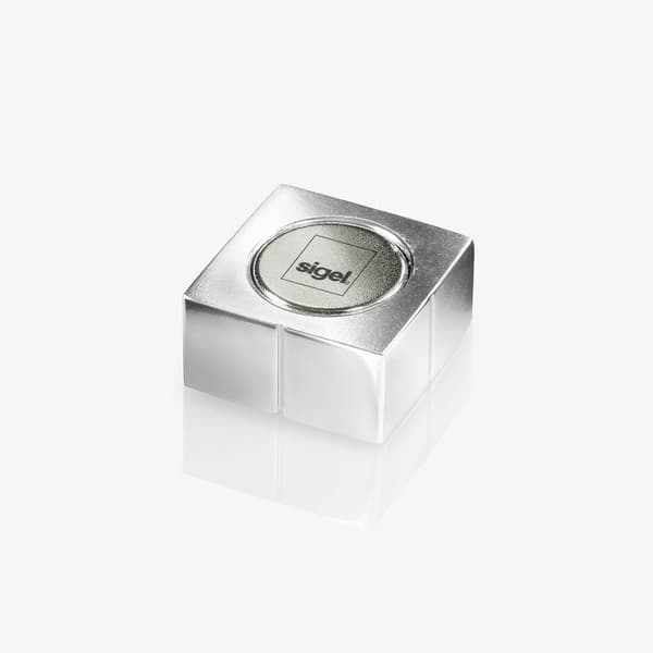 Sigel Neodymmagnet C10 Extra-Strong (B x H x D) 20 x 10 x 20 mm Tärning Silver 4 st BA705