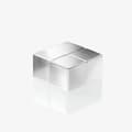 Miniatyrbild 4 av 4: Sigel Neodymmagnet C10 Extra-Strong (B x H x D) 20 x 10 x 20 mm Tärning Silver 4 st BA705