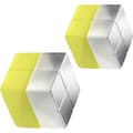 Miniatyrbild 1 av 4: Sigel Neodymmagnet C10 Extra-Strong (B x H x D) 20 x 10 x 20 mm Tärning Silver 2 st BA704