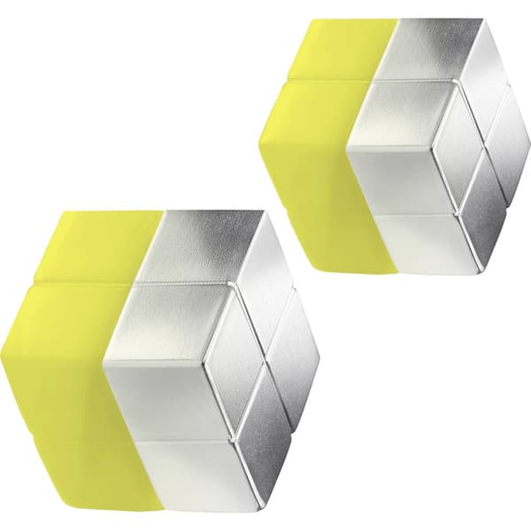 Sigel Neodymmagnet C10 Extra-Strong (B x H x D) 20 x 10 x 20 mm Tärning Silver 2 st BA704