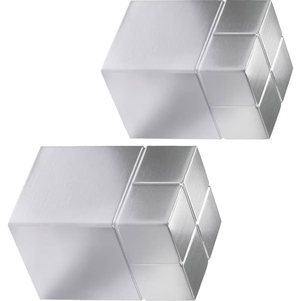 Sigel Neodymmagnet C30 Ultra-Strong (B x H x D) 20 x 30 x 20 mm Tärning Silver 2 st BA707