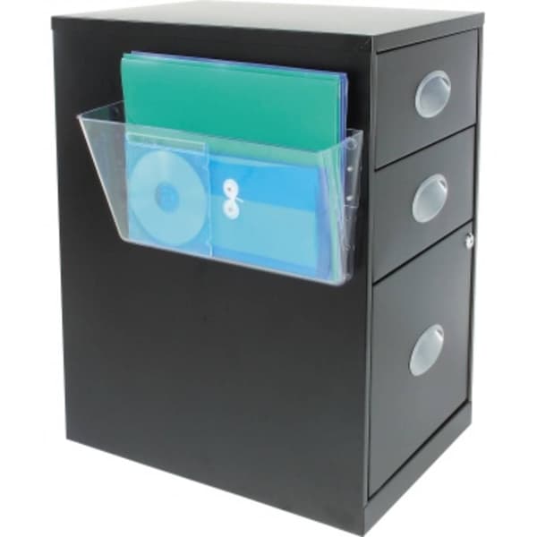 Deflecto DocuPocket 73101 Vägg-prospekthållare Transparent DIN A4 tvärs 1 st (B x H x D) 331 x 190 x 105 mm