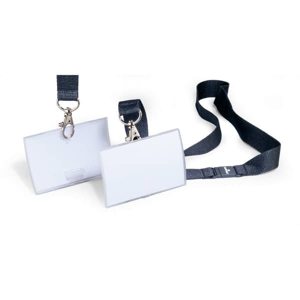 Durable 821719 Namnskylt CLICK FOLD (B x H) 90 mm x 54 mm Textilband 10 st