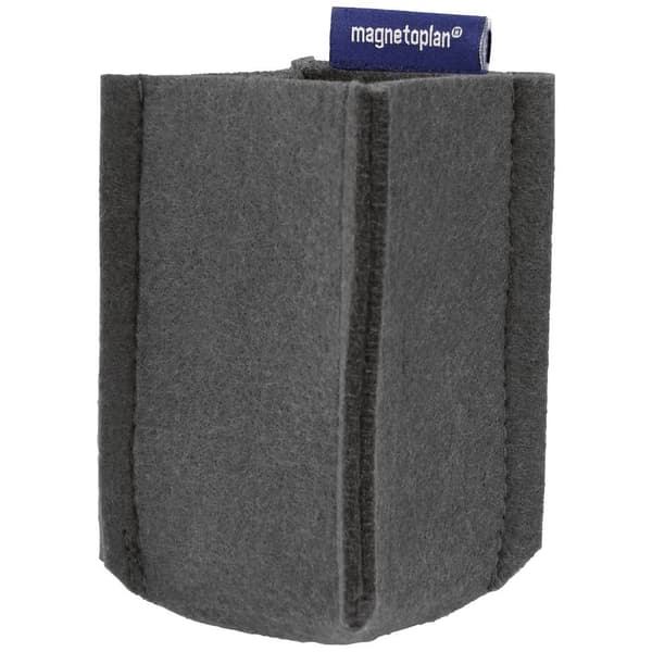 magnetoplan magnetoTray SMALL 1227601 Pennhållare, magnetisk (B x H x D) 60 x 100 x 60 mm Grå