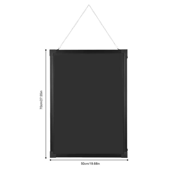 Belystet LED Skrivebord, 7 Farver, Dobbelt Strøm Muligheder,50 x 70cm = 50 gange 70cm