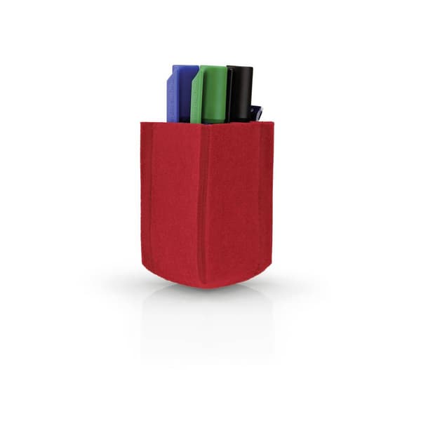 Magnetoplan magnetoTray SMALL 1227606 Pennhållare, magnetisk (B x H x D) 60 x 100 x 60 mm Röd