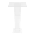Miniatyrbillede 2 af 2: Acryl Podium, Letvægtsdesign, Høj Stabilitet, Praktisk Opbevaring,Klar