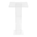Miniatyrbillede 1 af 2: Acryl Podium, Letvægtsdesign, Høj Stabilitet, Praktisk Opbevaring,Klar