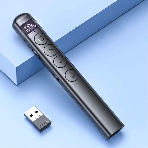 Remote Laser Pointer Powerpoint Office -esityssivun kääntäminen napsauttajaa