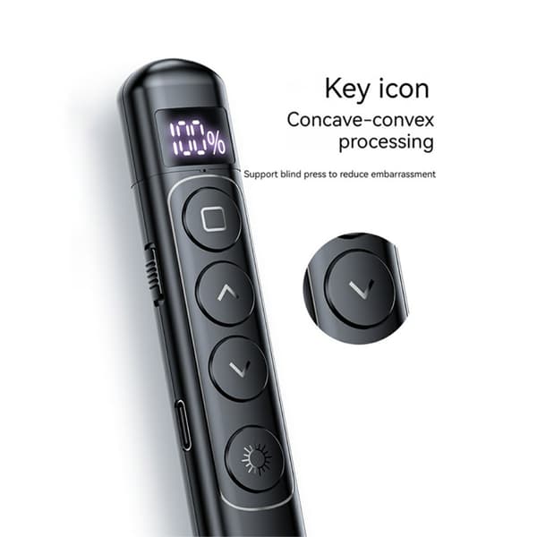 Remote Laser Pointer Powerpoint Office -esityssivun kääntäminen napsauttajaa