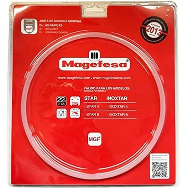 Silikontätning - PLASTIKEN - Magefesa Star 4-6 - Färg Svart - Hemmausage - 1 Bit