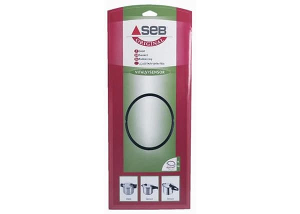 SEB Packning rostfri tryckkokare 980549 8-10L Ø25,3cm grå