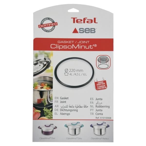 SEB Joint Clipso Minut 4,5L / 6L invändig Ø 220 mm