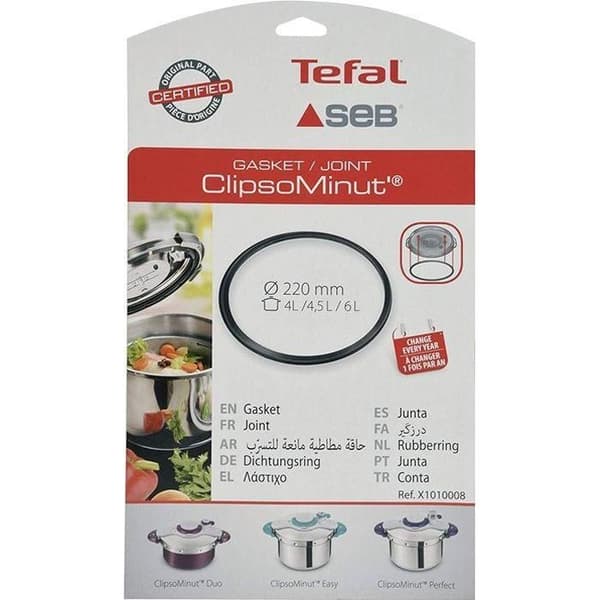 SEB Joint Clipso Minut 4,5L / 6L invändig Ø 220 mm