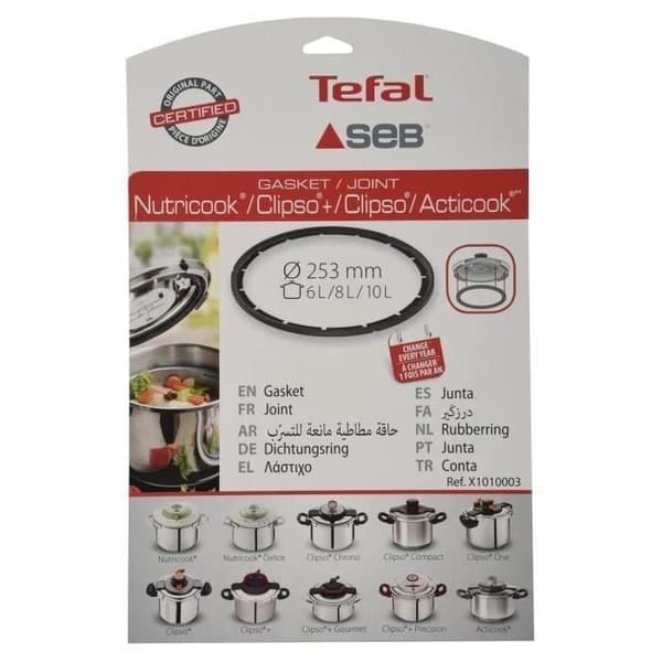 SEB Tryckkokarpackning X1010003 8-10L Ø25,3cm svart