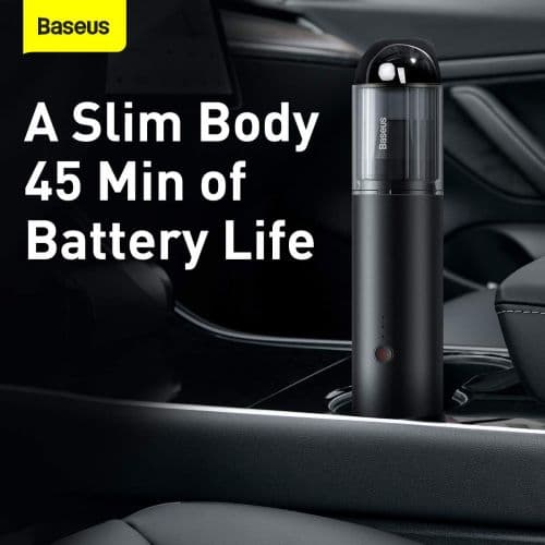 ASPIRATOR de mana Baseus A3, putere aspirare 15000pa, suporta incarcare QC3.0, filtru HEPA, acumulator 4*2000mAh cablu inclus Type-C la USB, tarnish "