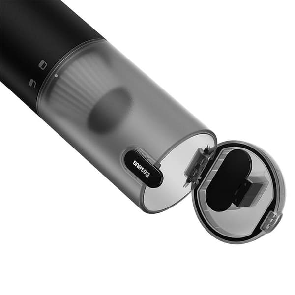 ASPIRATOR de mana Baseus A3 Lite, putere aspirare 12000pa, suporta incarcare QC3.0, filtru HEPA, acumulator 6000mAh cablu inclus Type-C la USB, negru"