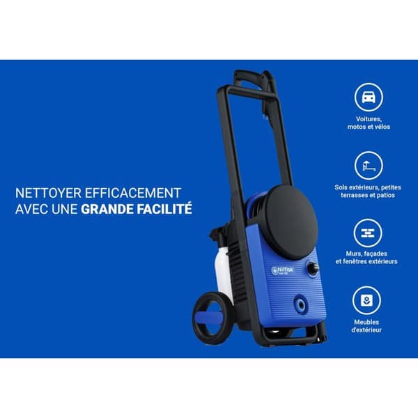Högtryckstvätt - Nilfisk - Kärna 130 - 462 L/h - 1500 W - 130 bar