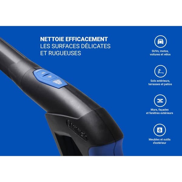Högtryckstvätt - Nilfisk - Core 140-6 - Med tillbehör - 465 L/h - 1800 W - 140 bar