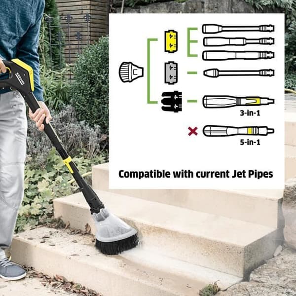KARCHER stänkskydd för K2 och K7 högtryckstvättar - 3 adaptrar ingår
