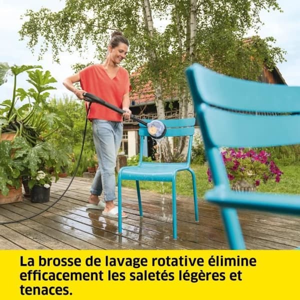 Roterande borste - KARCHER - WB 130 - Transparent skal - Svart - Tyskland