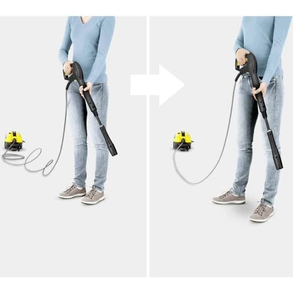 Premium Flex Anti Twist 10 m högtrycks flexibel slang för Kärcher K2 till K7 rengöringsmedel med Quick Connect