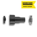 Pikkukuva 3 / 6: KÄRCHER 1 (25,4 mm) / 3/4 (19 mm) sovitin takaiskuventtiilillä G1-ulostuloon - Musta