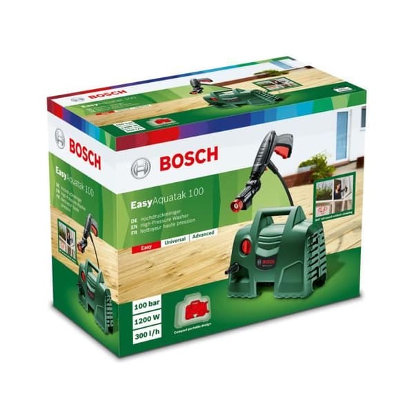 BOSCH Högtryckstvätt EasyAquatak 100 - 100 bar - 1200 W