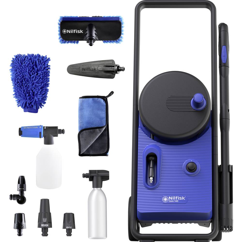 Nilfisk Core 140-8 In Hand Powercontrol - Premium car wash EU Högtryckstvätt 140 bar Kallvatten