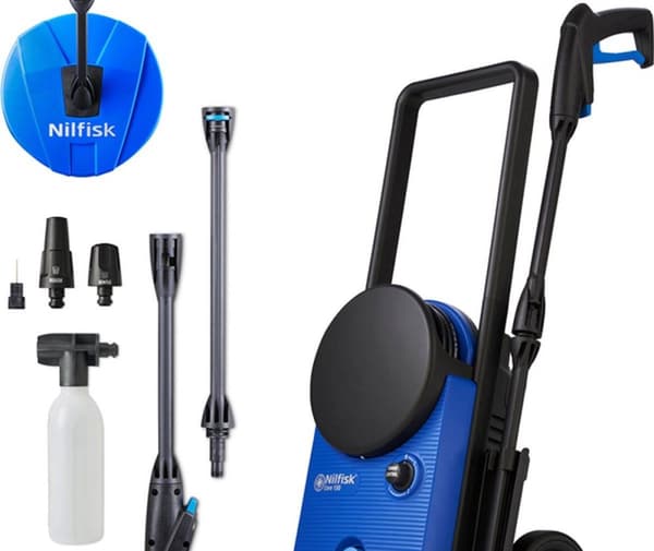 NILFISK CORE 130-6 POWER CONTROL HOME - KORKEAPAINEPUHDISTUS - 130 BAR - PESUHARJA - TERASSI