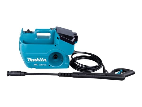 Makita DHW080ZK Högtryckstvätt (inget batteri) Svart, Blå