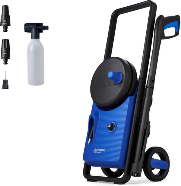 Nilfisk Core 140-6 PowerControl EU højtryksrenser Opretstående Elektrisk 474 l/t 1800 W Blå