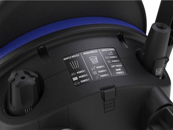 Nilfisk Core 140-8 PowerControl In-Hand PREMIUM CAR højtryksrenser, opretstående elektrisk 474 l/t 1800 W blå