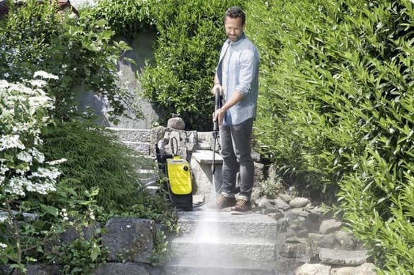 Karcher K 7 Compact 1.447-050.0 painepesuri Sähköinen 600 l/h Musta, Keltainen