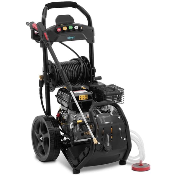 hillvert Bensintryckstvätt - 4500 W - 200 bar - 9 l/min - 20 m slang