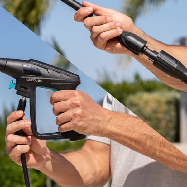Cecotec Pressure washer-. Suitable for your home, garden, or car. Powerful, efficient, and easy to carry.