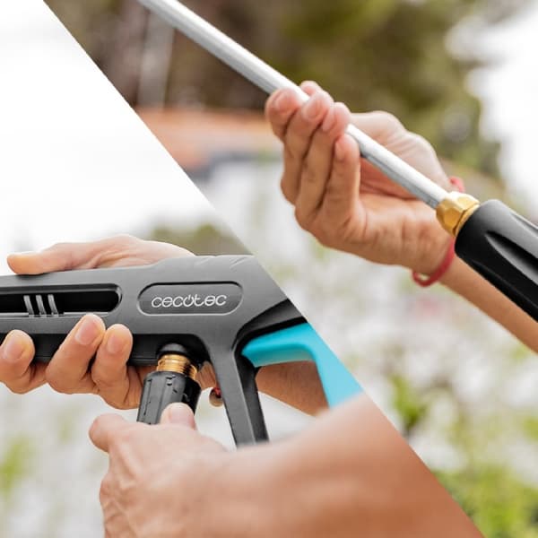 Cecotec HydroBoost 3200 TotalClean pressure washer with Brushless motor. Suitable for your home, garden, or car. Powerful, efficient, and easy to car