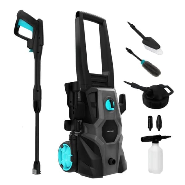 Cecotec Pressure washer. Suitable for your home, garden, or car. Powerful, efficient, and easy to carry.