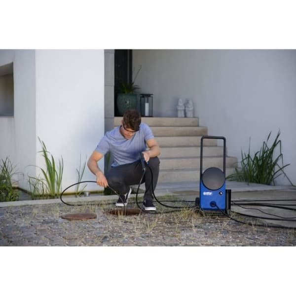 NILFISK Core 130-6 PowerControl - BILTVÄTT EU Upprätt Elektrisk högtryckstvätt 462 l/h Svart, Blå - 128471260 Blå