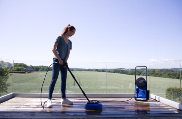 Nilfisk Core 140-8 PowerControl In-Hand HOME EU hidrolimpiadora Vertical Eléctrica 474 l/h 1800 W Azul