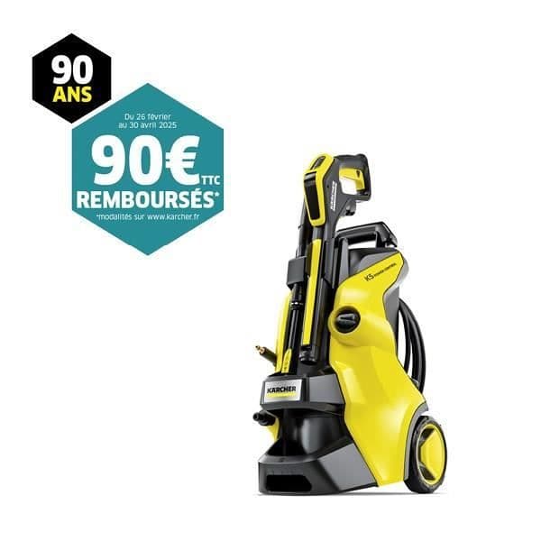 KARCHER K5 Power Control Hemtryckstvätt - 500 L/h - 2100 W - 145 bar