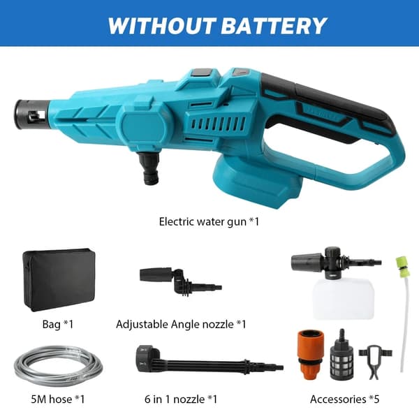 Högtryckstvätt, 3500W effekt, borstlös motor, Ingen batteri