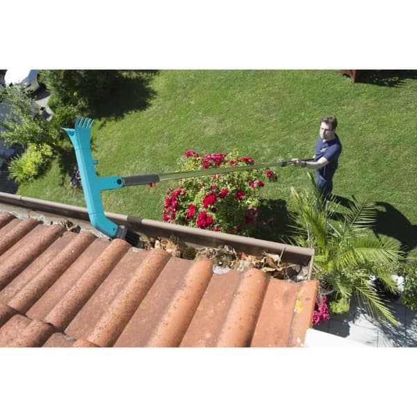 GARDENA Combisystem Gutter Cleaner - 2 plastskrapor och styv borst