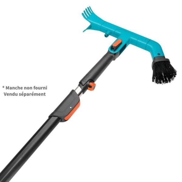 GARDENA Combisystem Gutter Cleaner - 2 plastskrapor och styv borst