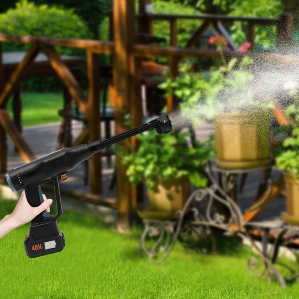 Akkupainepesuri, langaton muotoilu, 6-in-1 suutin, pitkä akunkesto