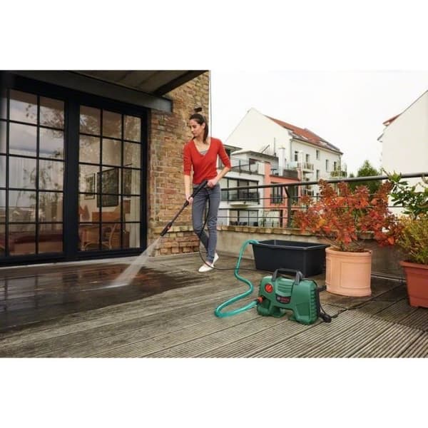 EasyAquatak 110 högtryckstvätt - BOSCH - 1300 W - Aluminiumpump - Rostfria kolvar