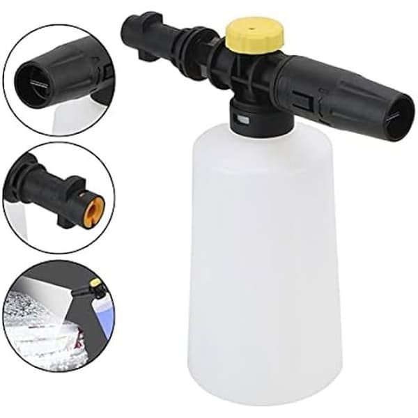 uutaoumee 750 ml snöskumslans kompatibel med Karcher K2 K3 K4 K5 K6 K7 bil högtryckstvättar,