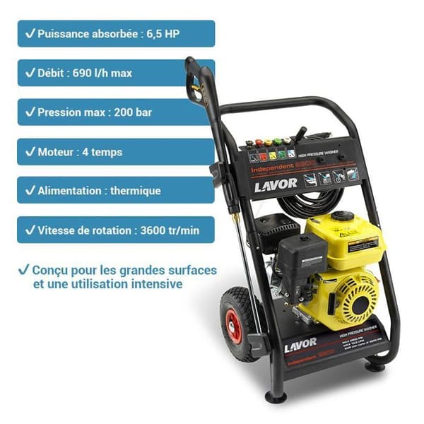 Lavor Independent 2800 termisk högtryckstvätt